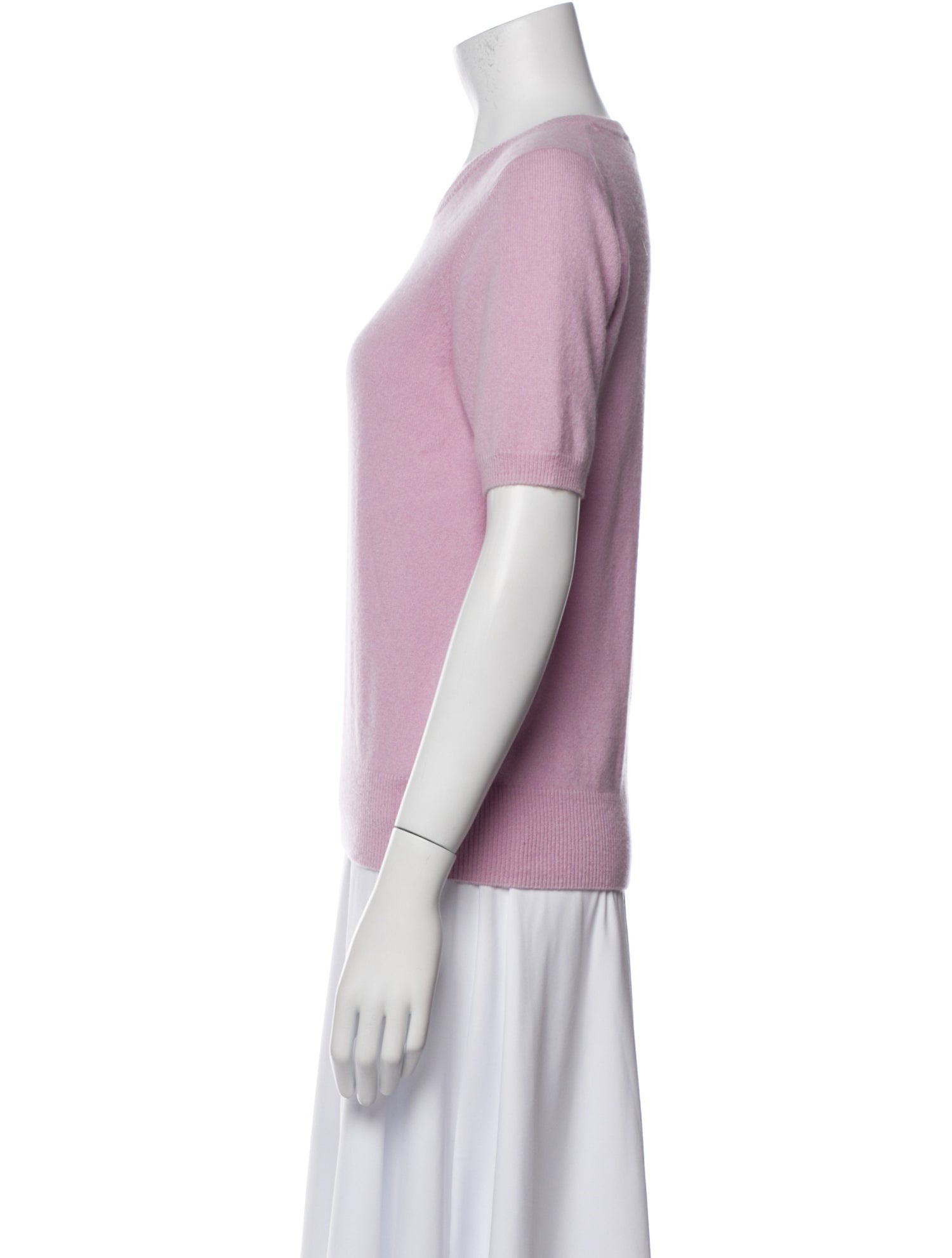 Lingua Franca Cashmere Graphic Print T-Shirt