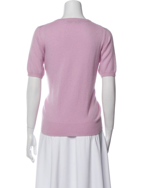 Lingua Franca Cashmere Graphic Print T-Shirt