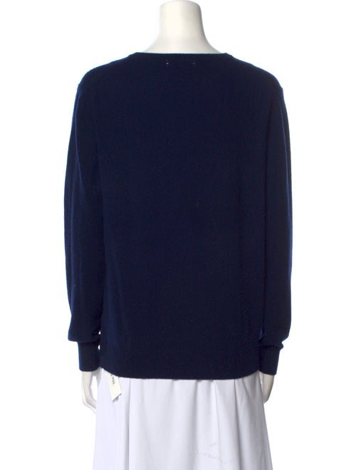 Lingua Franca Cashmere Graphic Print Sweater