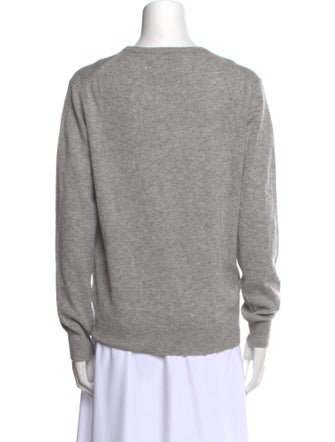 Lingua Franca Cashmere Graphic Print Sweater