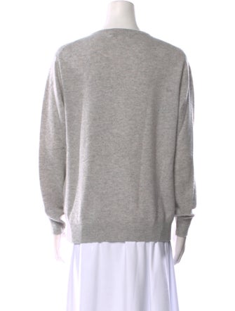 Lingua Franca Cashmere Graphic Print Sweater