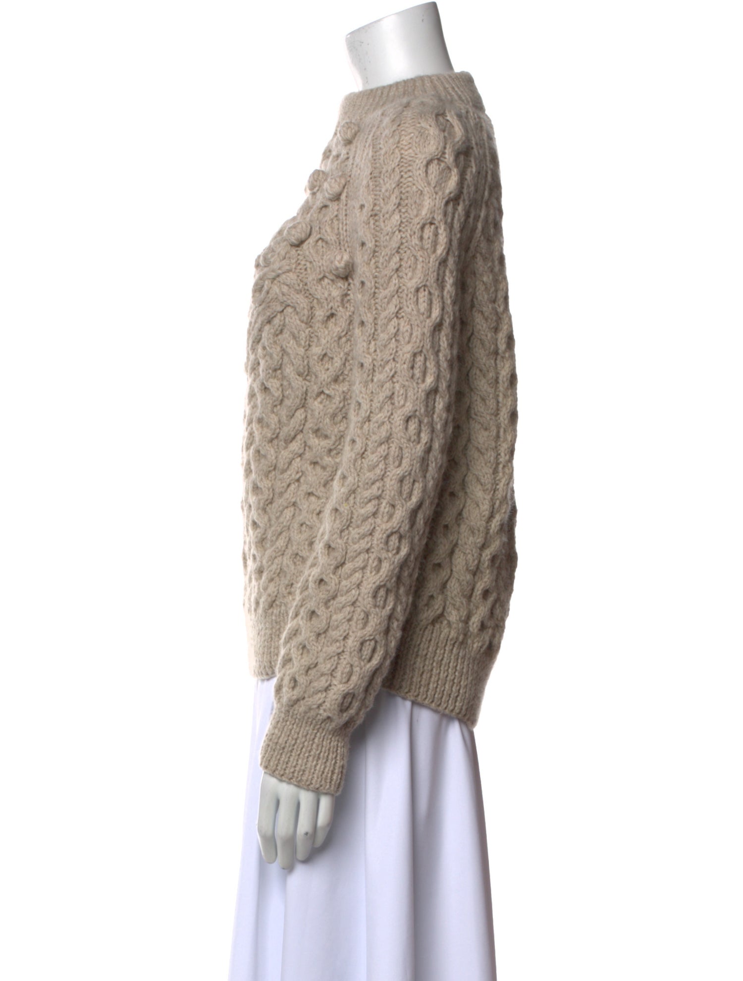 Lingua Franca Wool Mock Neck Sweater w/ Tags