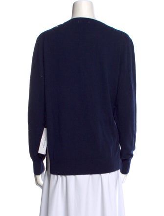 Lingua Franca Cashmere Graphic Print Sweater