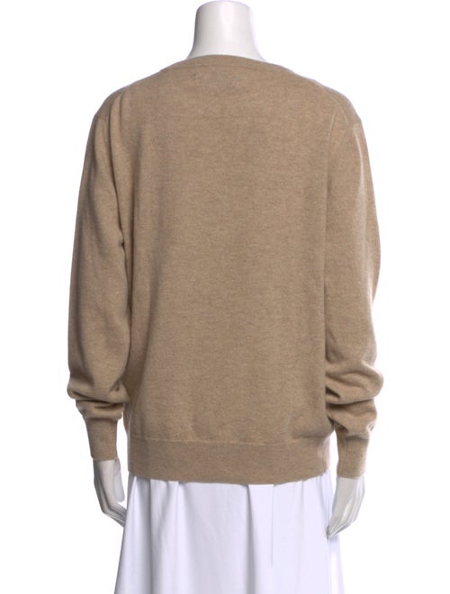 Lingua Franca Cashmere Graphic Print Sweater