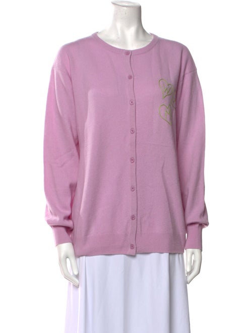 Lingua Franca Cashmere Crew Neck Sweater