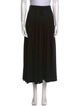 Lingua Franca Silk Midi Length Skirt