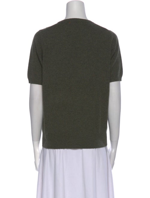 Lingua Franca Cashmere Graphic Print Sweater