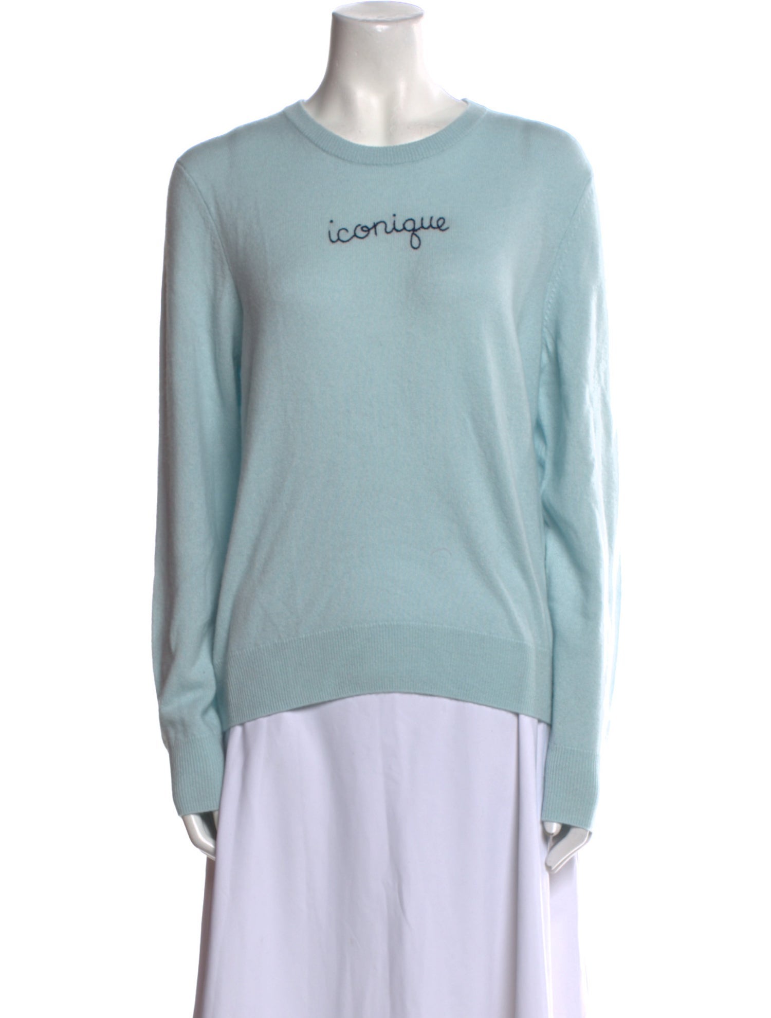 Lingua Franca Cashmere Graphic Print Sweater w/ Tags