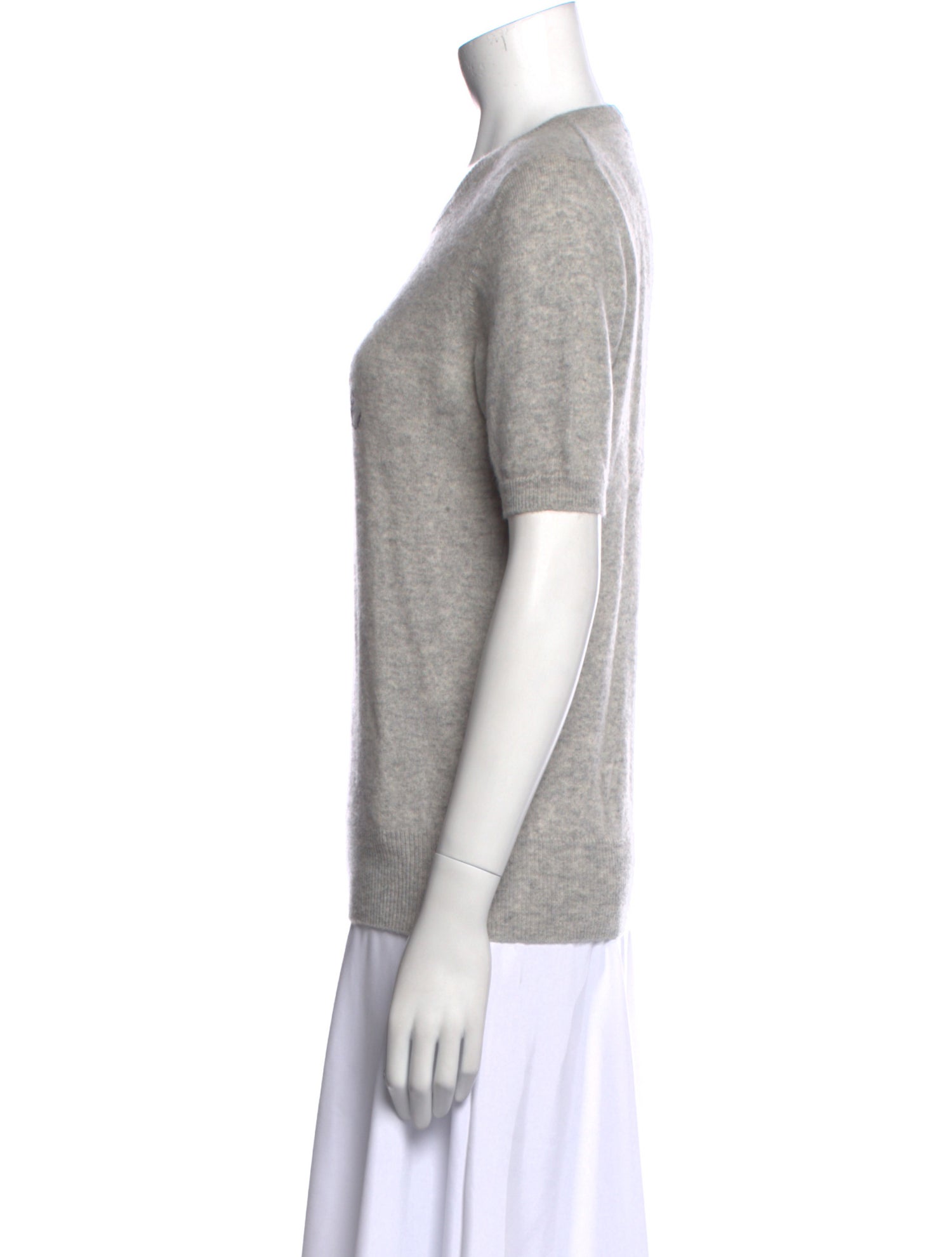 Lingua Franca Cashmere Graphic Print Sweater