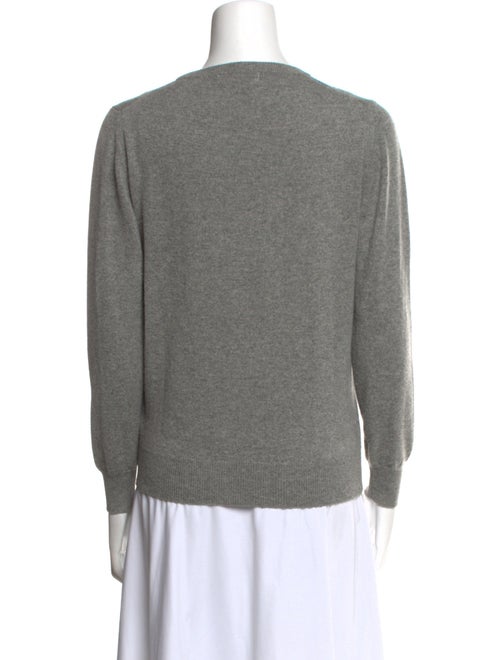 Lingua Franca Cashmere Graphic Print Sweater