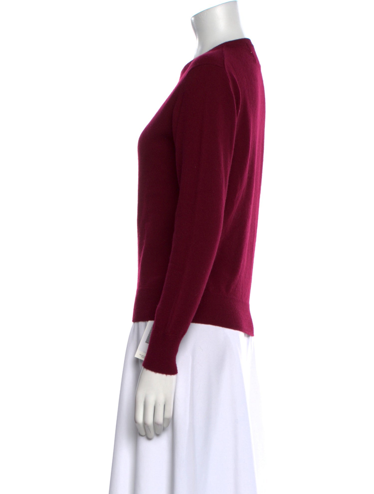 Lingua Franca Cashmere Graphic Print Sweater