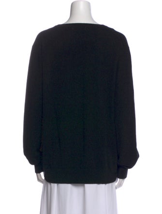 Lingua Franca Cashmere Graphic Print Sweater