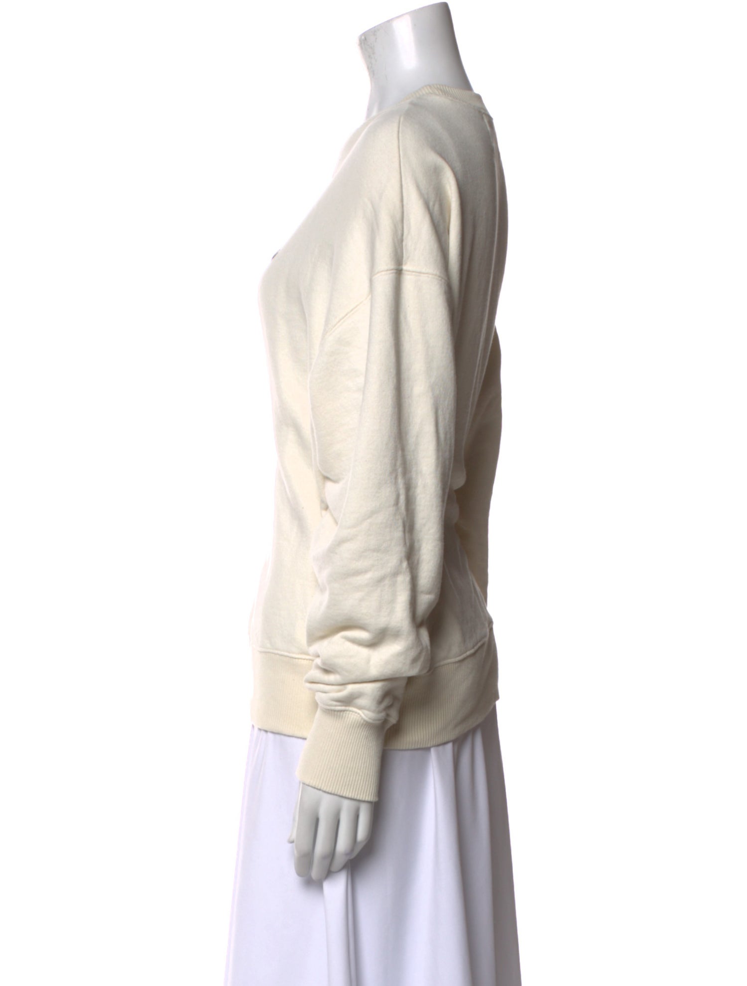 Lingua Franca Graphic Print Crew Neck Sweatshirt