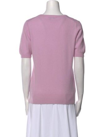 Lingua Franca Cashmere Graphic Print Sweater