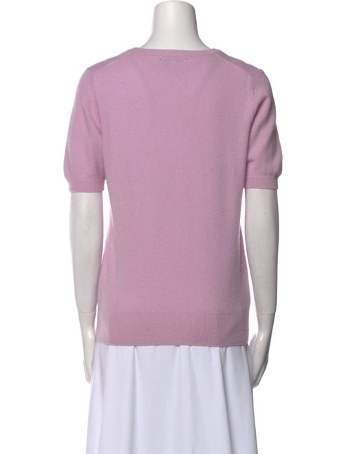 Lingua Franca Cashmere Graphic Print Sweater