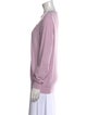 Lingua Franca Cashmere Crew Neck Sweater