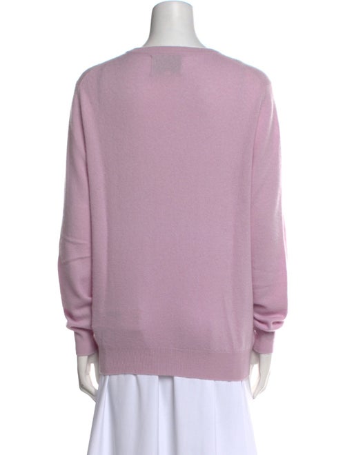 Lingua Franca Cashmere Crew Neck Sweater