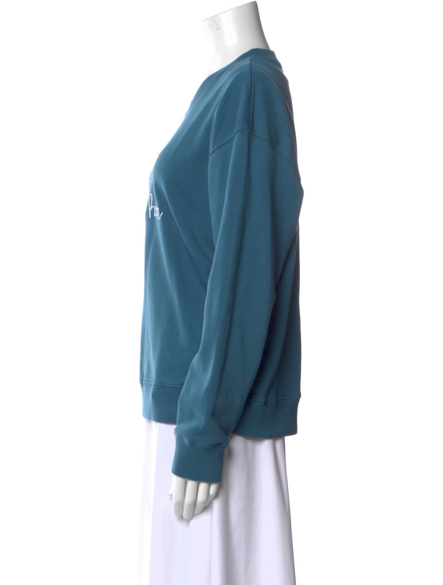 Lingua Franca Graphic Print Crew Neck Sweatshirt w/ Tags