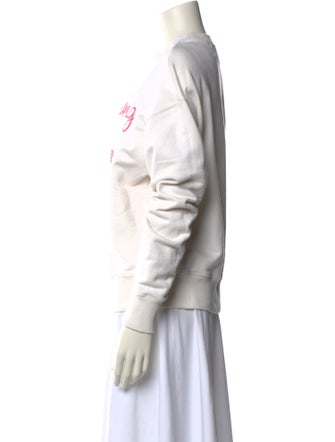 Lingua Franca Crew Neck Long Sleeve Sweatshirt