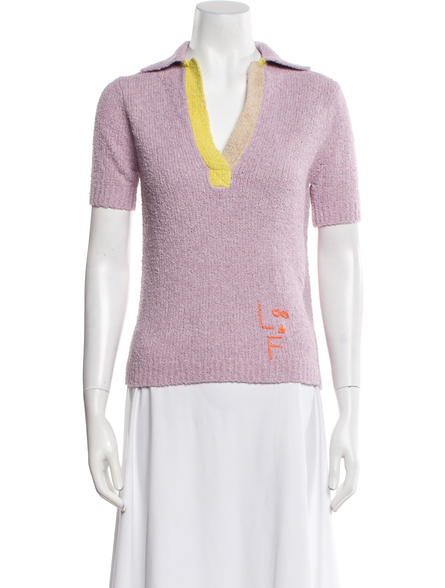 Lingua Franca V-Neck Sweater