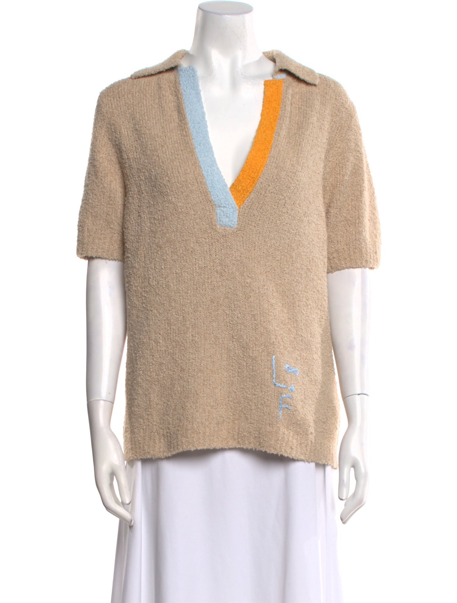 Lingua Franca V-Neck Sweater