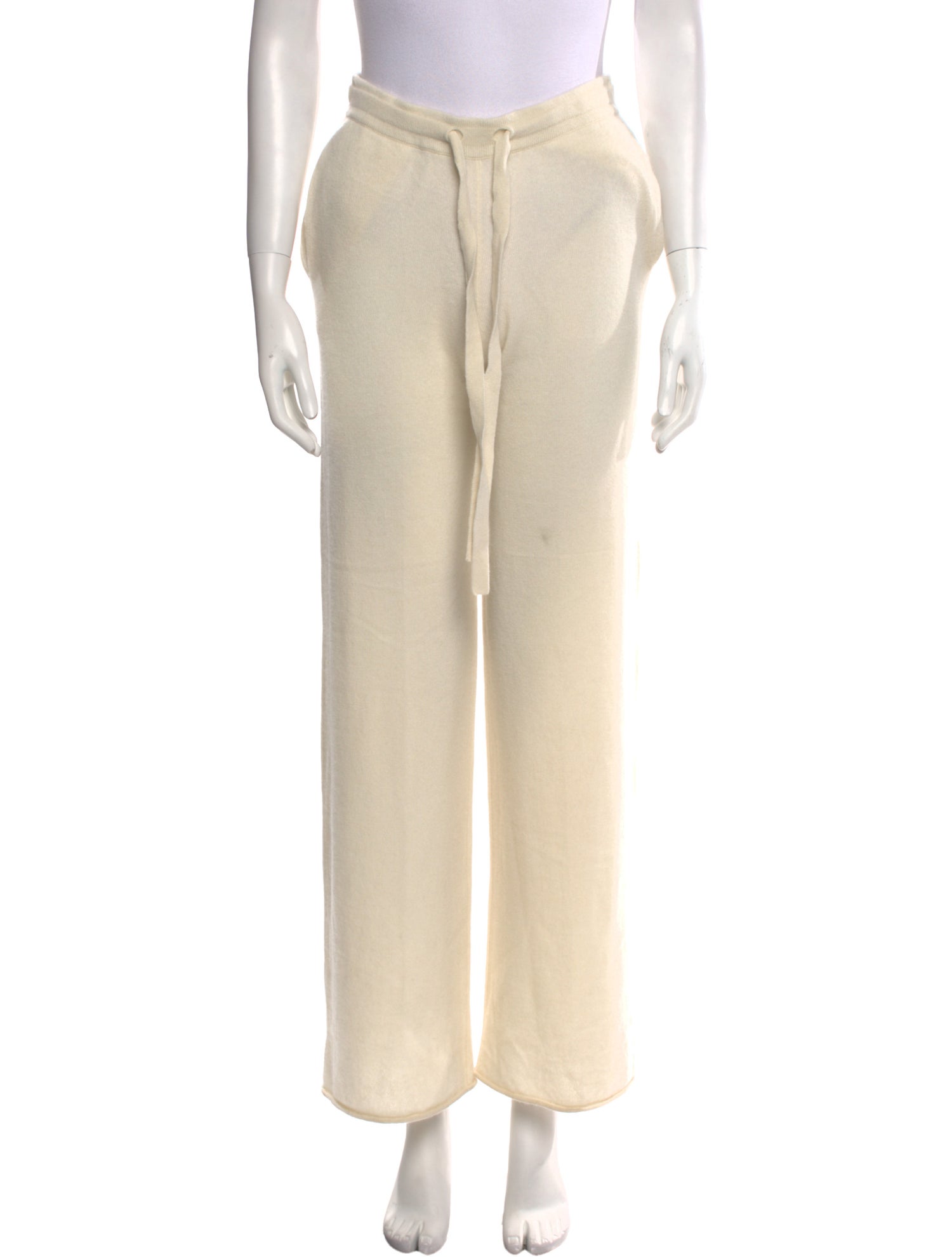 Lingua Franca Cashmere Wide Leg Pants
