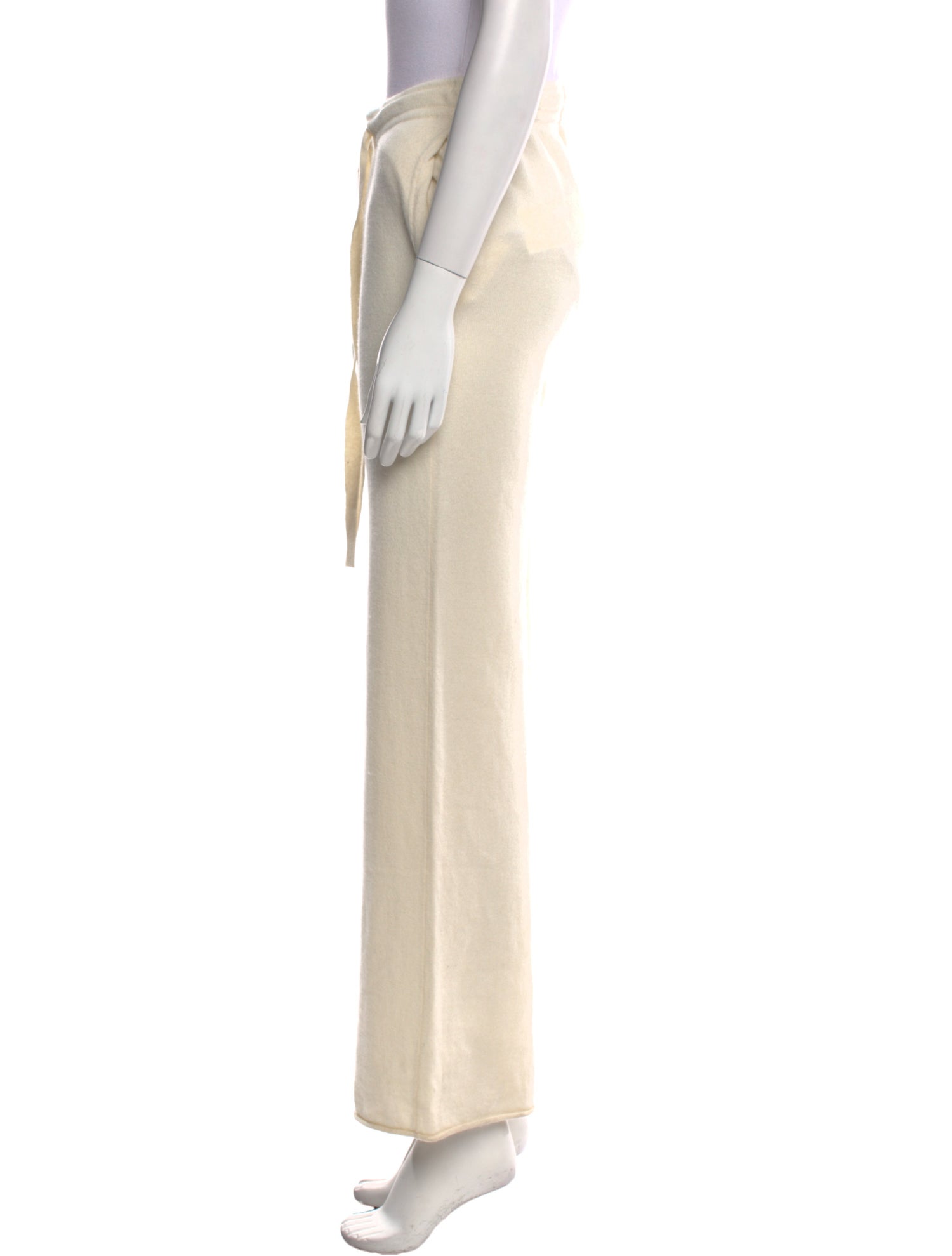 Lingua Franca Cashmere Wide Leg Pants