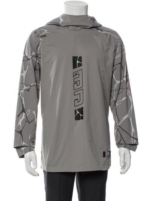 Li-Ning Printed Turtleneck Hoodie