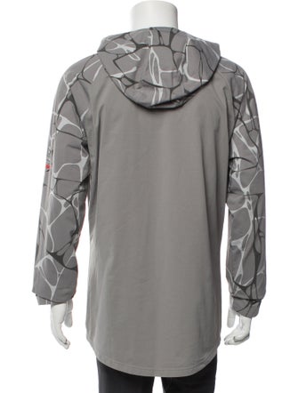 Li-Ning Printed Turtleneck Hoodie