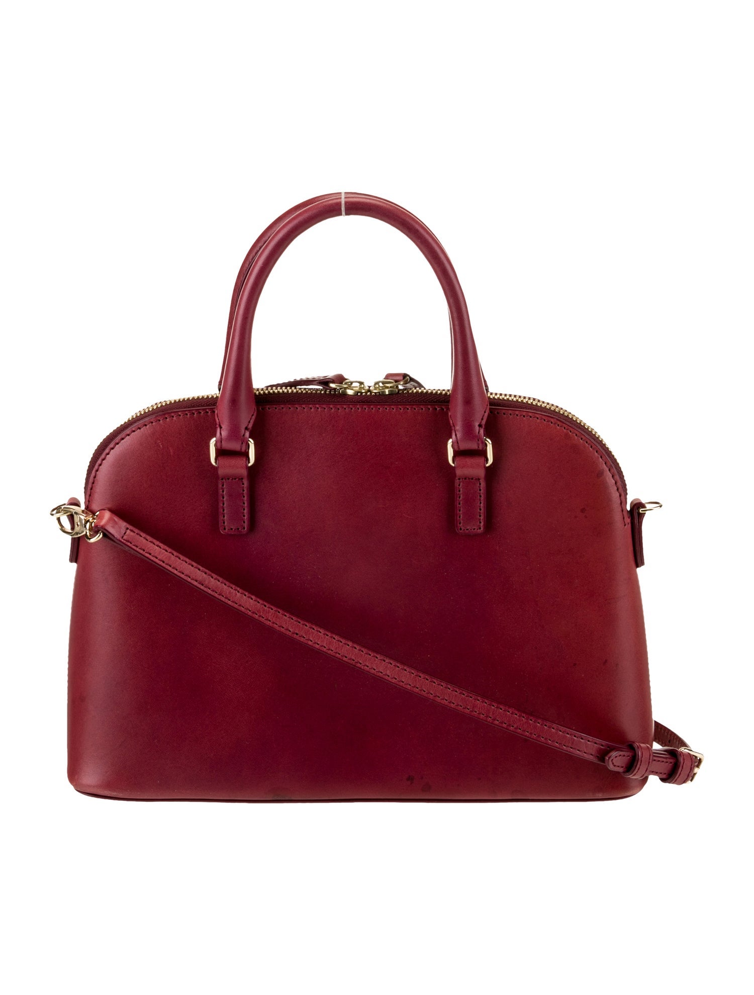 Linjer Leather Top Handle Bag