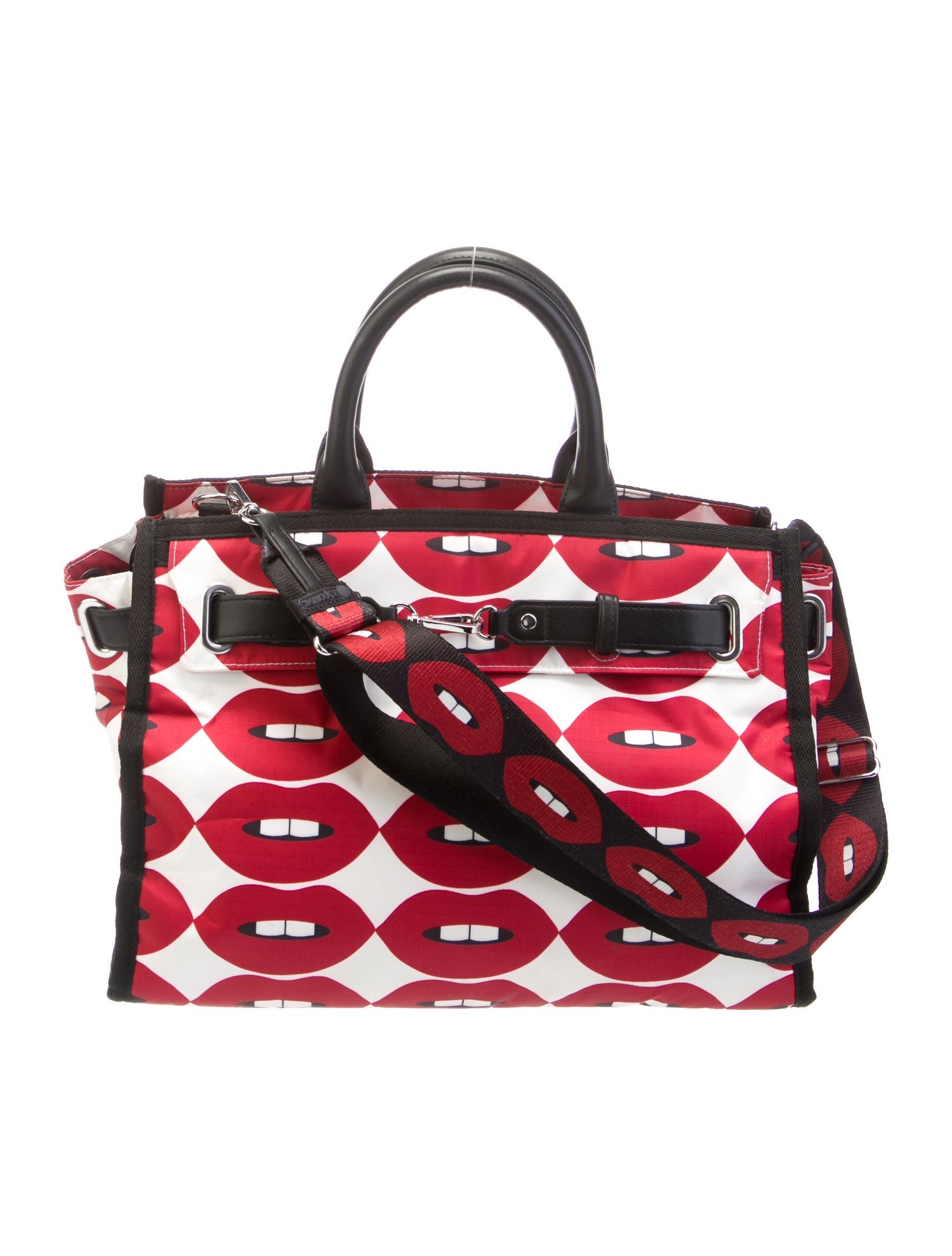 Libertine x Leportsac Nylon Top Handle Bag