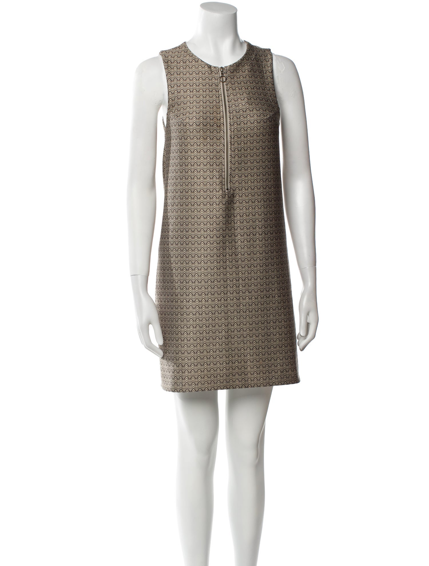 Live Crew Neck Mini Dress