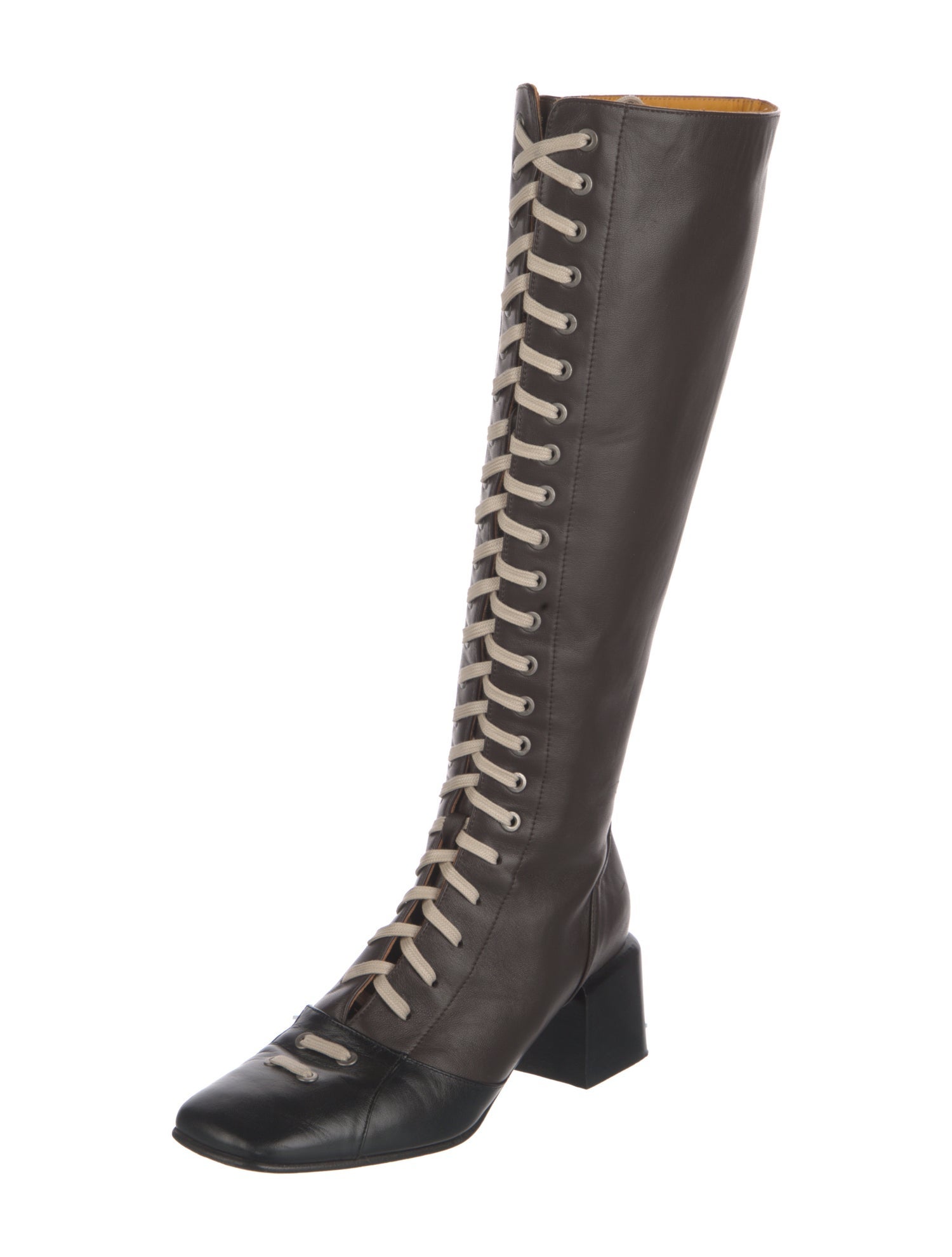 靴 CHANEL 2002 Leather Boots Chanel Vintage 2002 Boots - Black Boots, Shoes - CHA1164359 | The