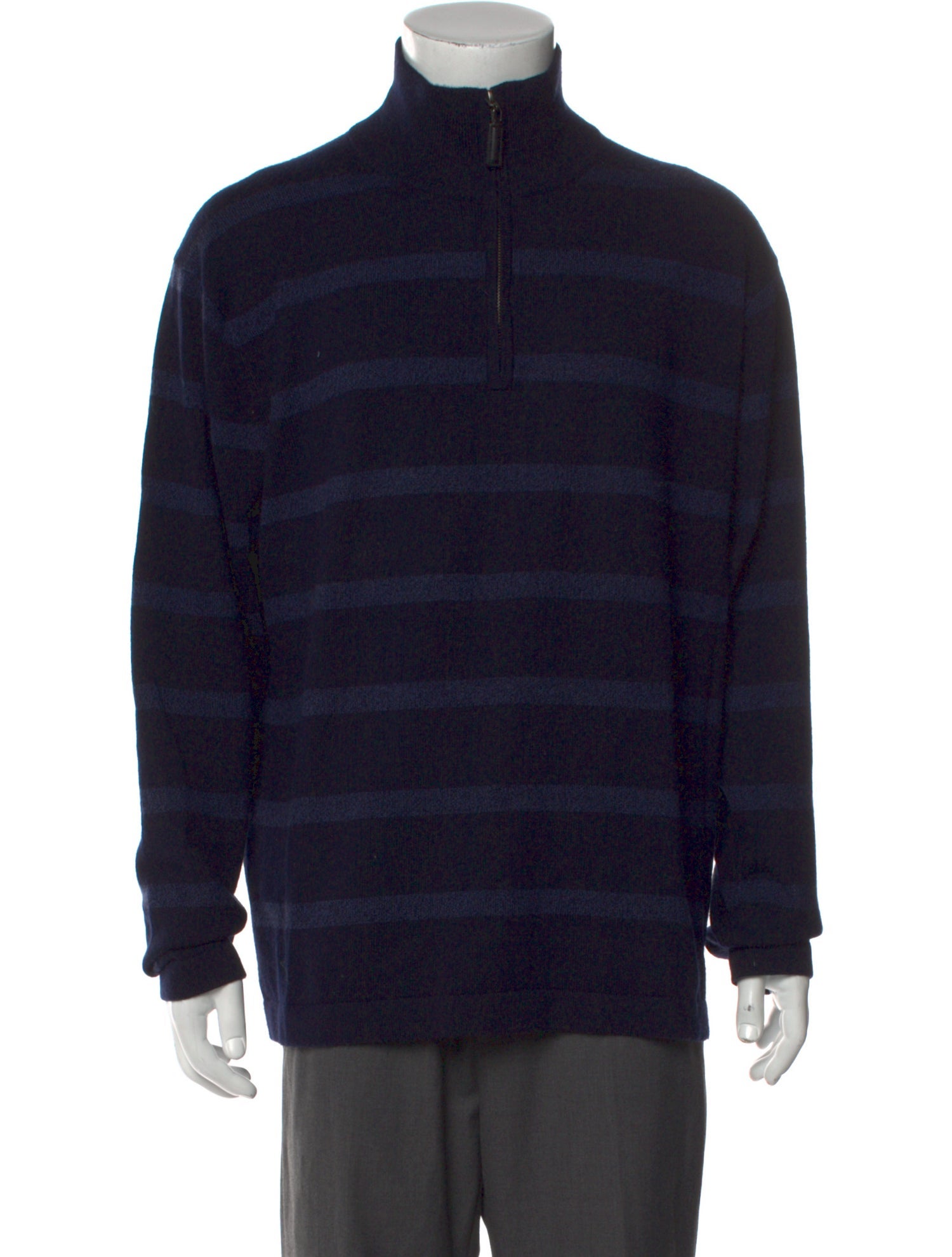 L'Impermeabile Merino Wool Striped Pullover