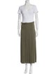 Linda Lundstrom Laparka Pleated Accents Skirt Set