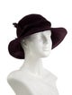 Lisa Shaub Couture Embellished Wool Hat