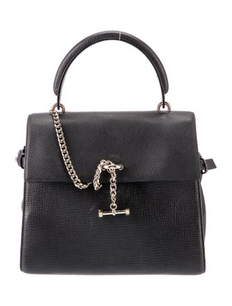 Luana Italy Leather Top Handle Bag