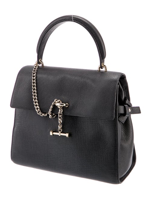 Luana Italy Leather Top Handle Bag