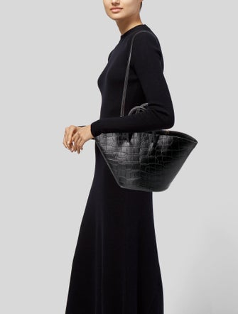 Liffner Little Liffner Embossed Leather Tote Bag