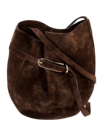 Liffner Suede Crossbody Bag