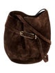 Liffner Suede Crossbody Bag