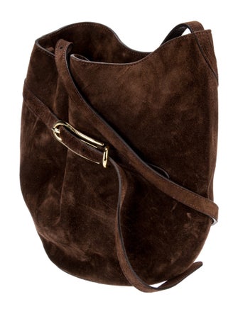 Liffner Suede Crossbody Bag