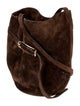 Liffner Suede Crossbody Bag