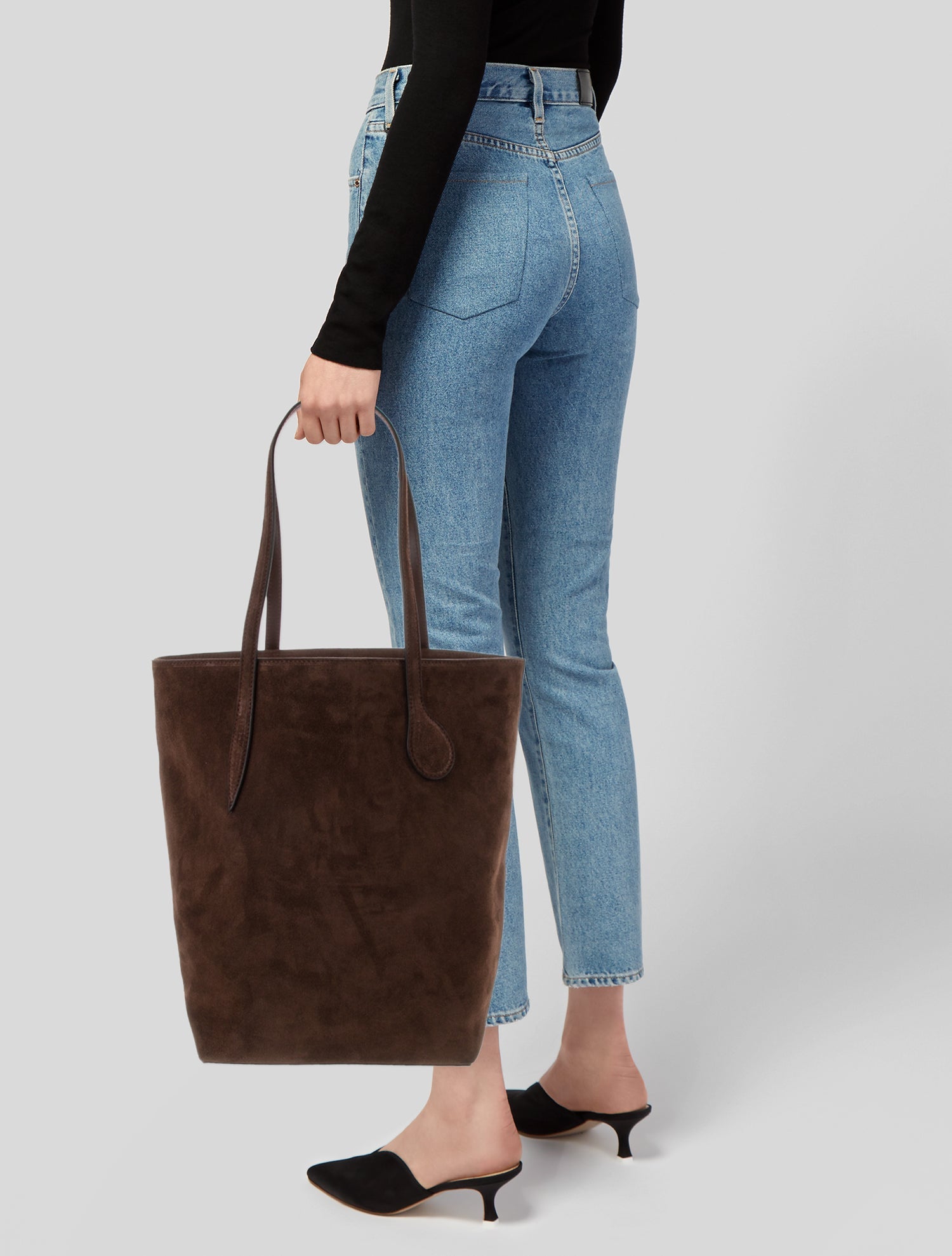 Liffner Suede Tote