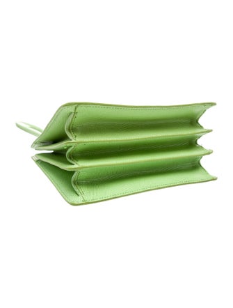 Liffner Embossed Leather Top Handle Bag