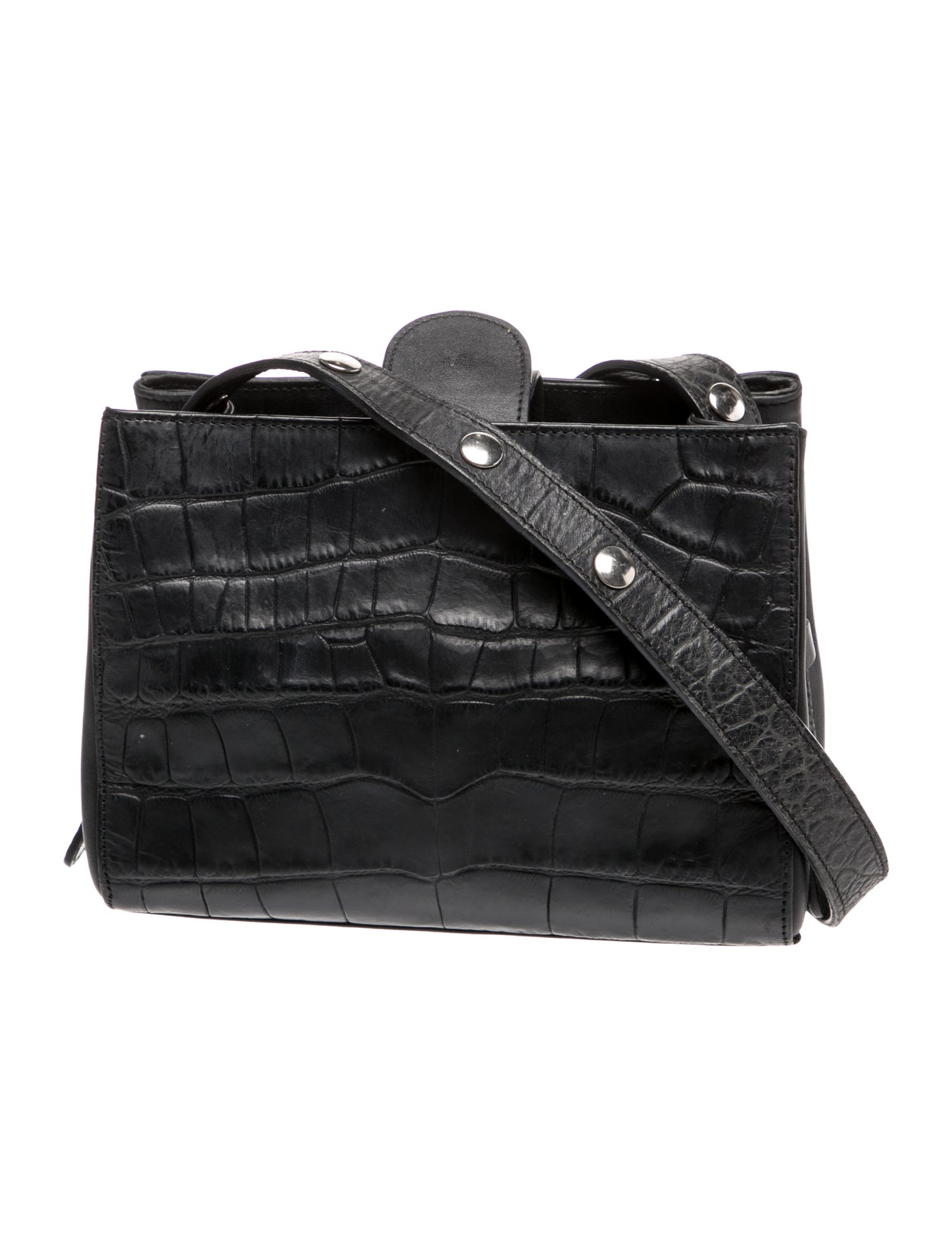 Liffner Embossed Leather Shoulder Bag