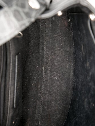 Liffner Embossed Leather Shoulder Bag