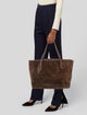Liffner Suede Tote