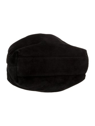 Liffner Suede Top Handle Bag