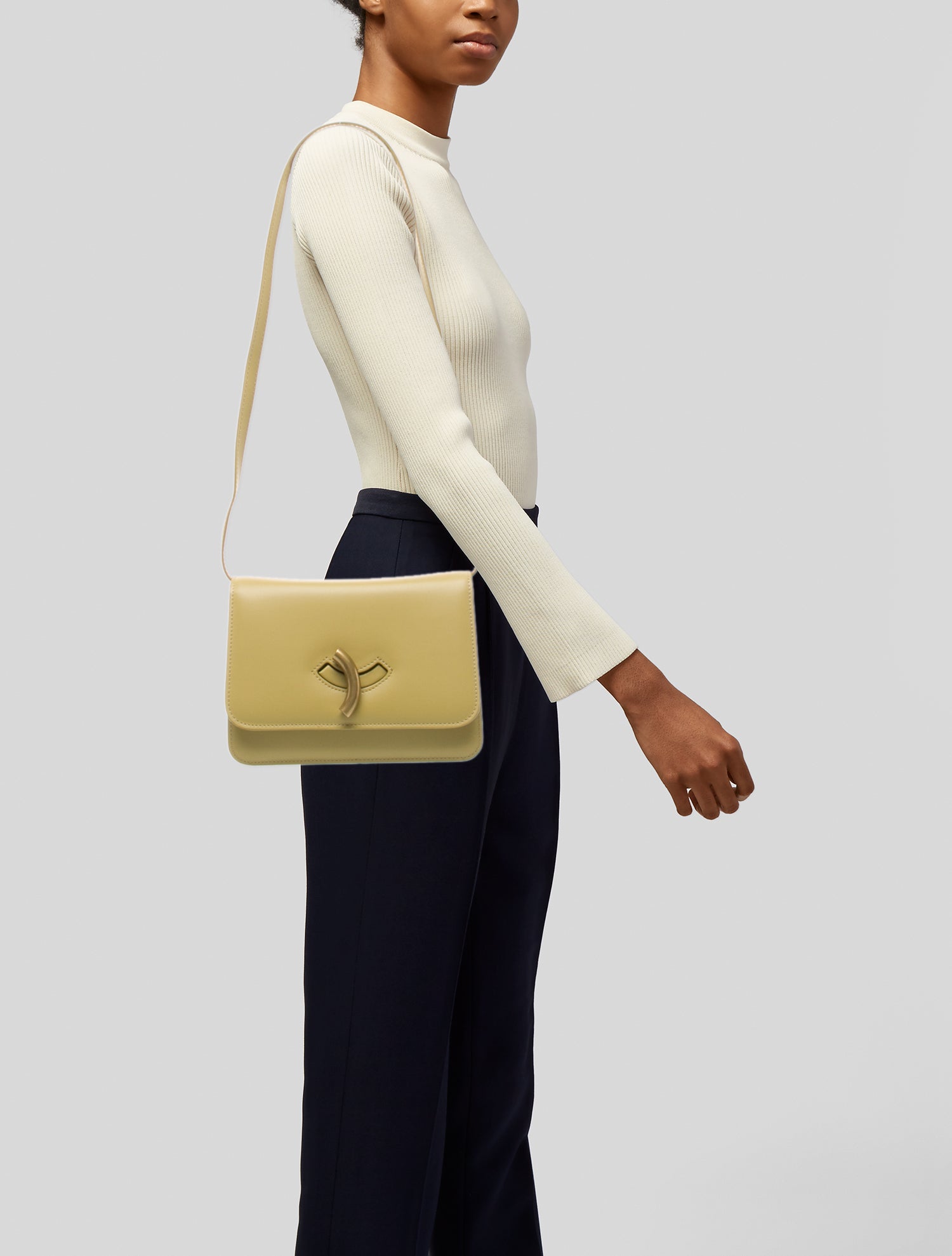 Liffner Leather Evening Bag